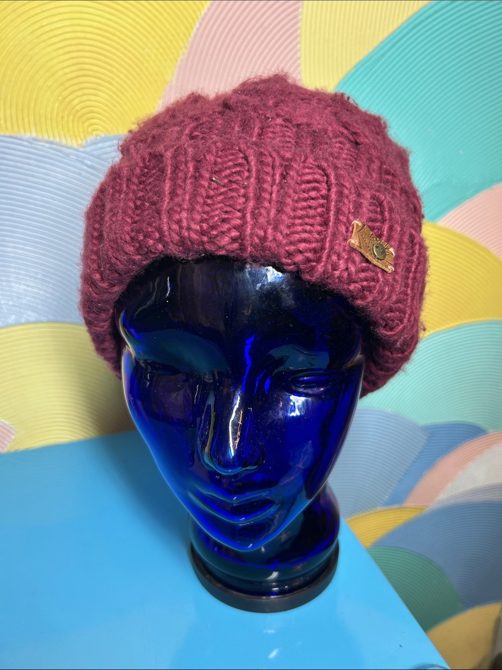 Roxy Cozy Ribbed Knit Beanie - Dusty Rose